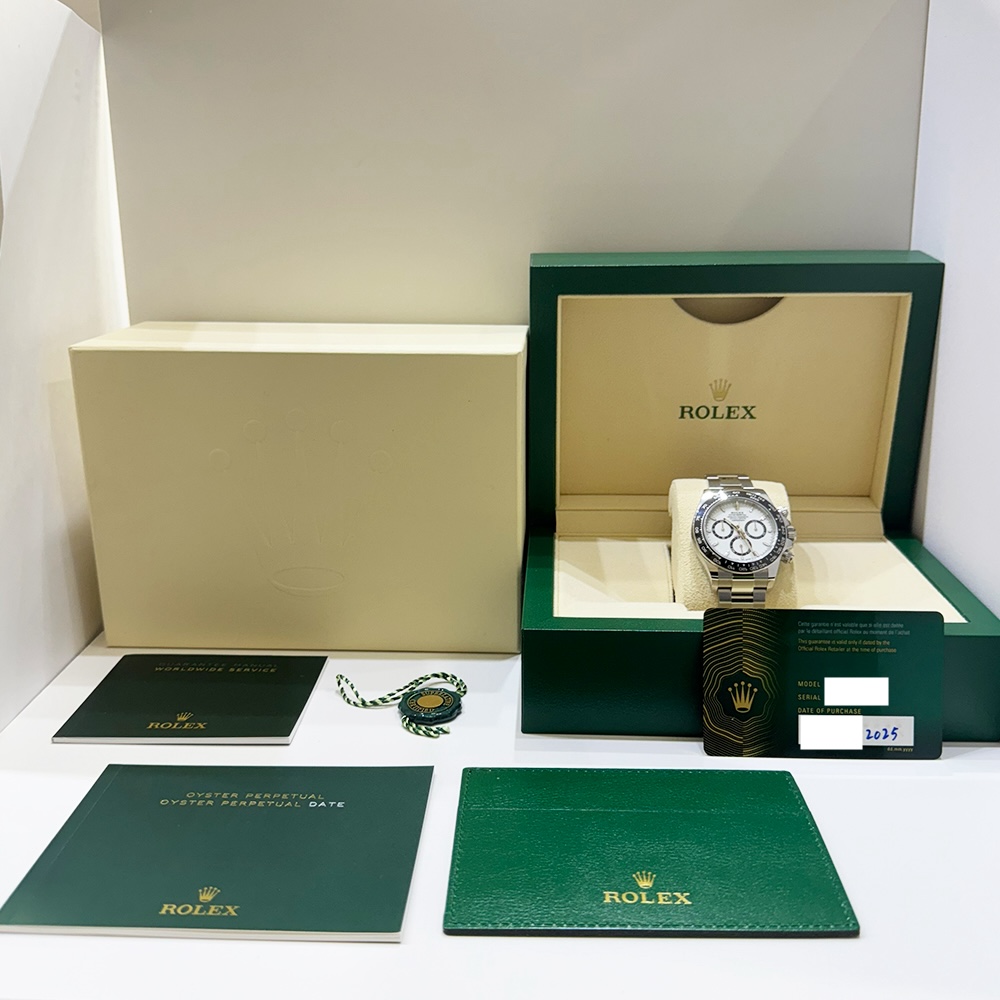 Rolex Daytona Stainless Steel White Dial 126500LN