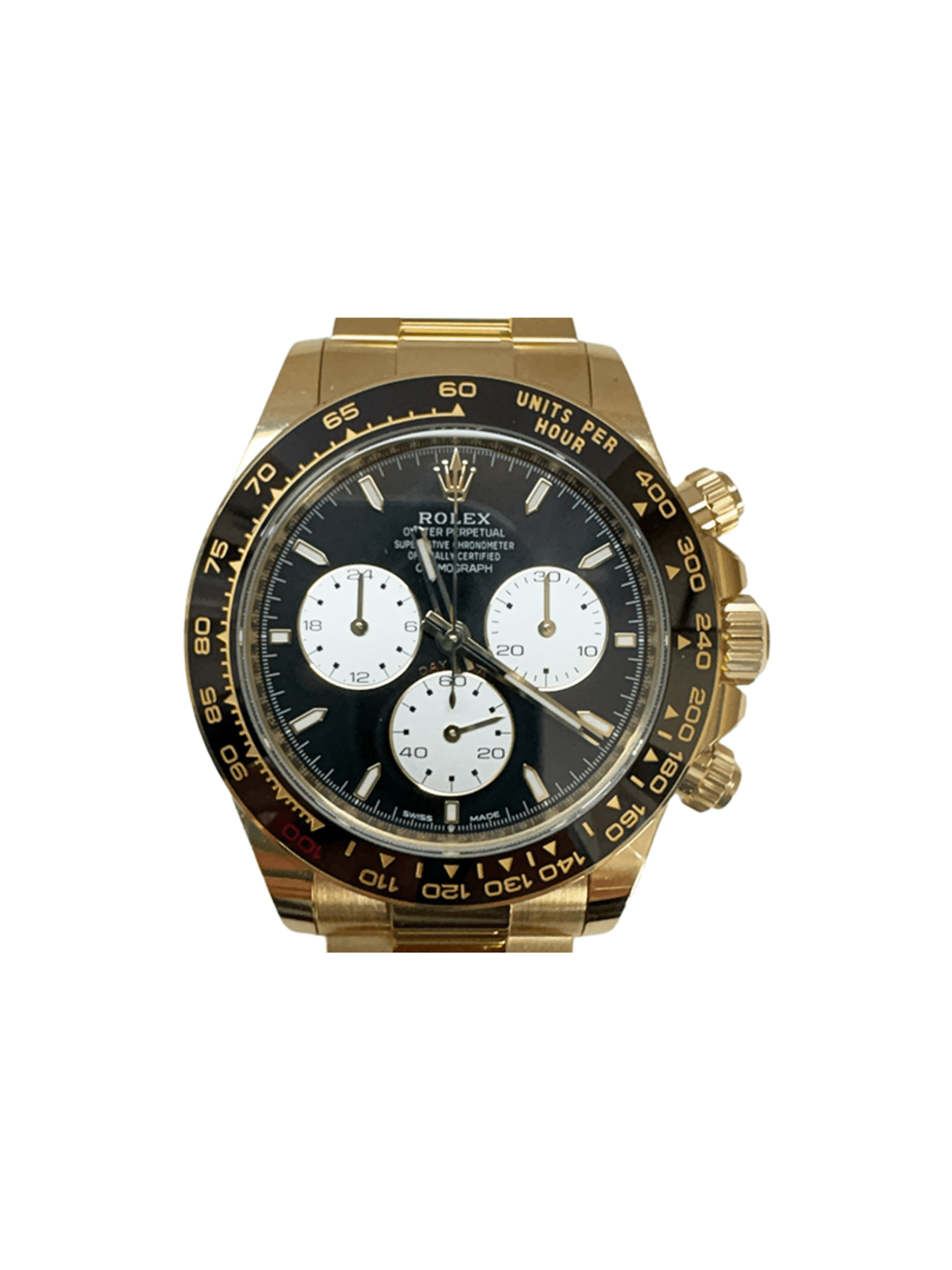 Rolex Daytona "Le Mans" Yellow Gold Black Dial 126528LN