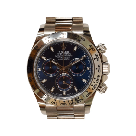 Rolex Daytona White Gold Blue Dial 116509