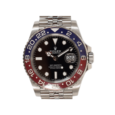 Rolex GMT-Master II "Pepsi" Stainless Steel Black Dial 126710BLRO