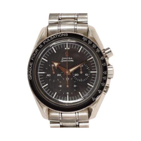 Omega Speedmaster Broad Arrow Stainless Steel Black Dial 3594.5