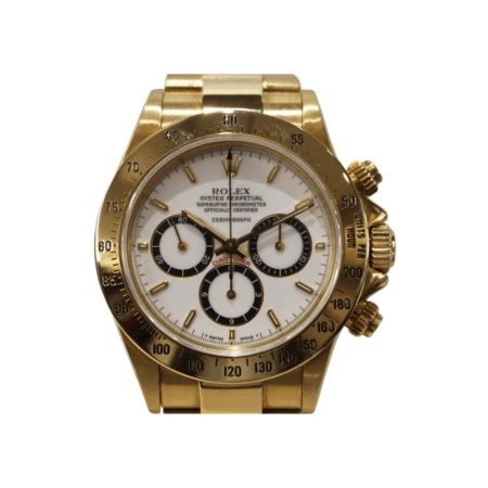 Rolex Daytona "Zenith Movement" Yellow Gold Floating Porcelain Dial 16528