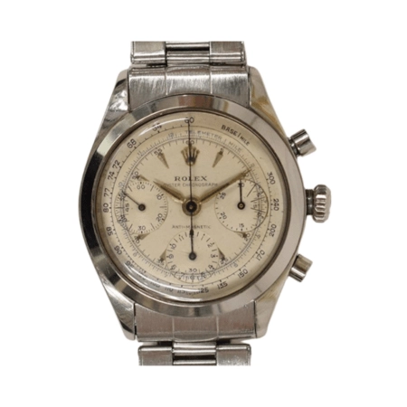 Rolex Pre-Daytona Vintage Stainless Steel Silver Dial 6238