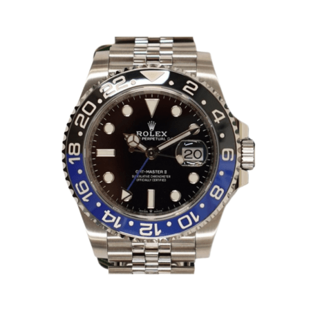 Rolex GMT-Master II Stainless Steel "Batgirl" Black Dial 126710BLNR