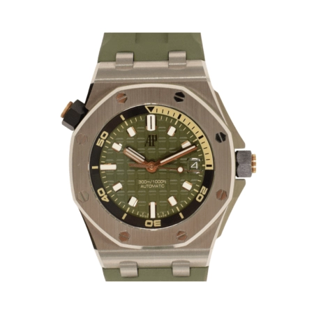 Audemars Piguet Royal Oak Offshore Diver 42 Stainless Steel Green Dial 15720ST.OO.A052CA.01
