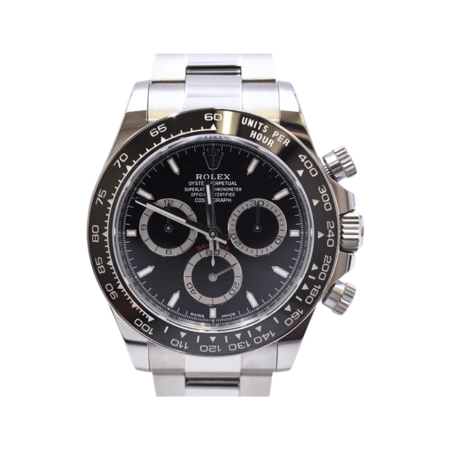 Rolex Daytona Stainless Steel Black Dial 126500LN