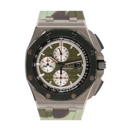 Audemars Piguet Royal Oak Offshore Chronograph Stainless Steel Green Dial 26400SO.OO.A055CA.01