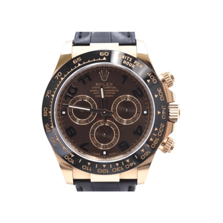 Rolex Daytona Rose Gold Brown Arabic Dial 116515LN