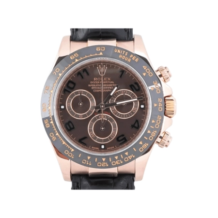 Rolex Daytona Rose Gold Brown Arabic Dial 116515LN