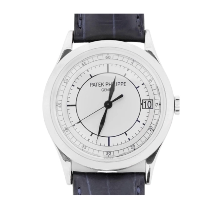 Patek Philippe Calatrava White Gold Silver Dial 5296G-001