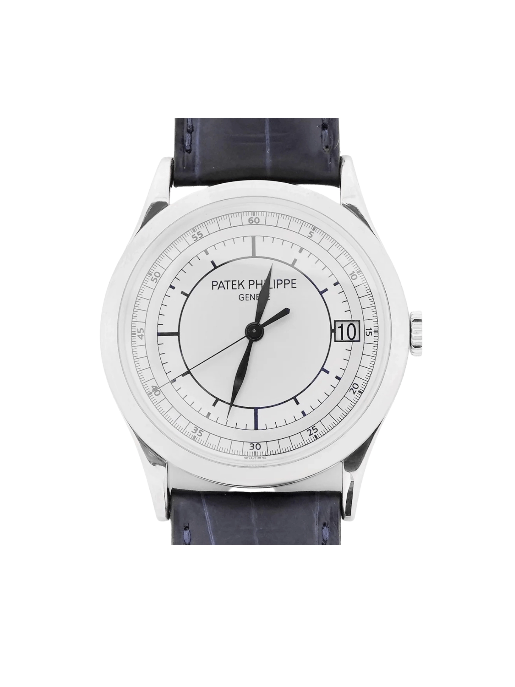Patek Philippe Calatrava White Gold Silver Dial 5296G-001