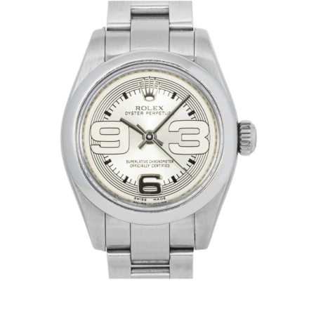 Rolex Oyster Perpetual Stainless Steel Silver Dial 176200