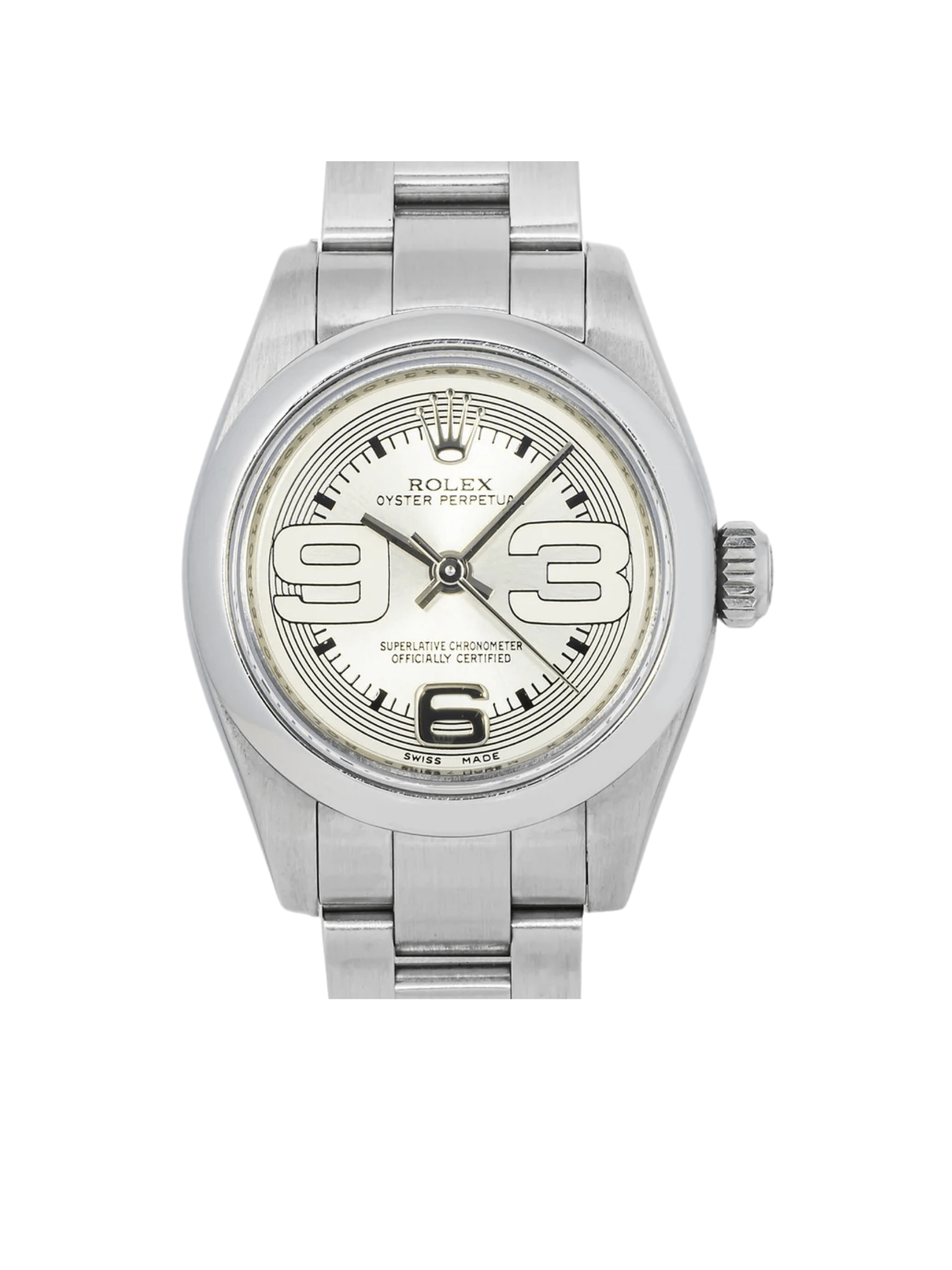 Rolex Oyster Perpetual Stainless Steel Silver Dial 176200