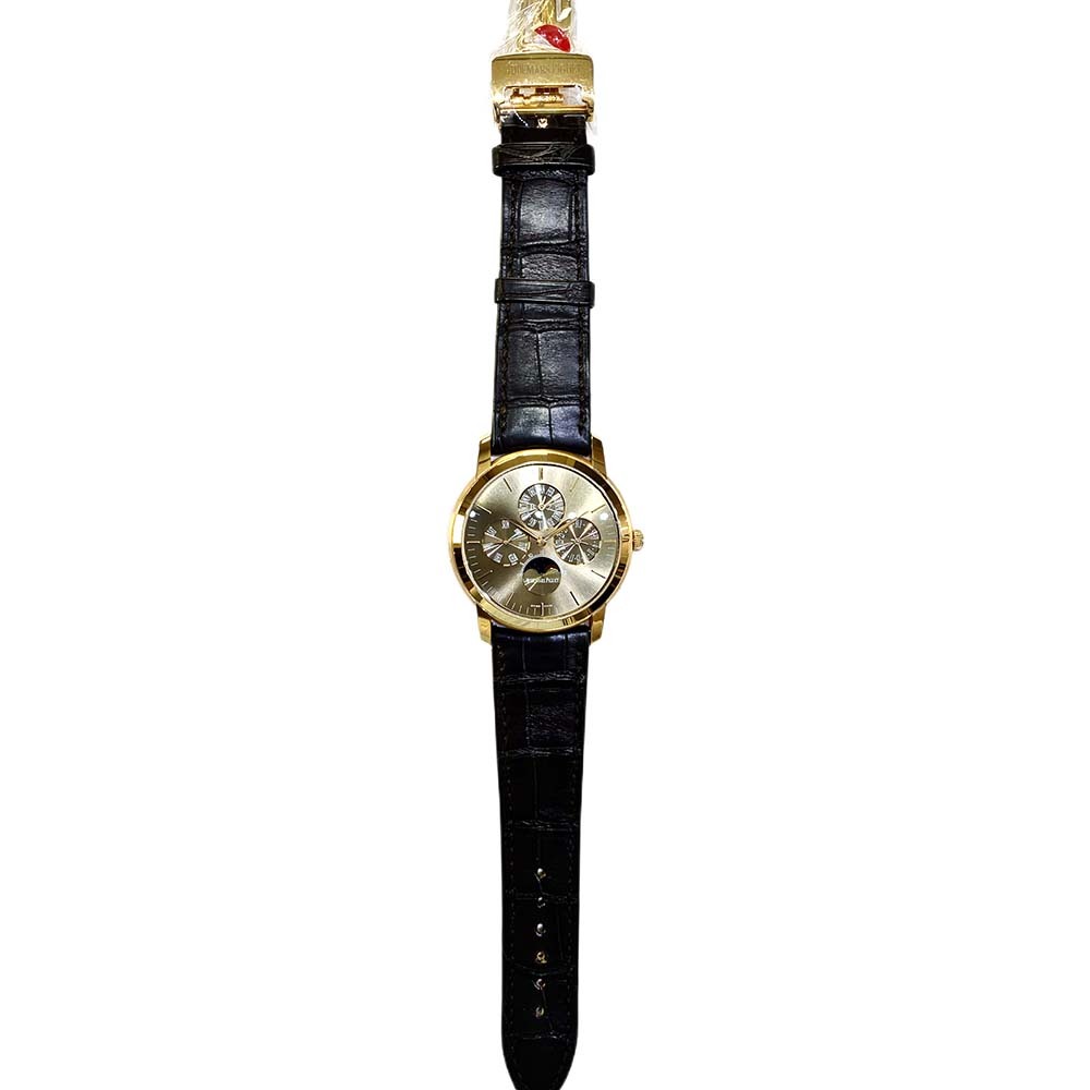 Audemars Piguet Jules Audemars Perpetual Calendar Rose Gold Brown Dial 26390OR.OO.D093CR.01 - Image 3