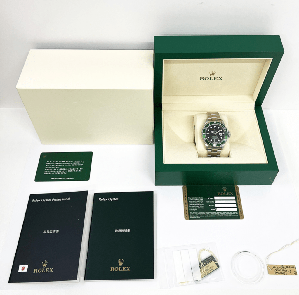 Rolex Submariner “Kermit” Black Dial 16610LV Bracelet