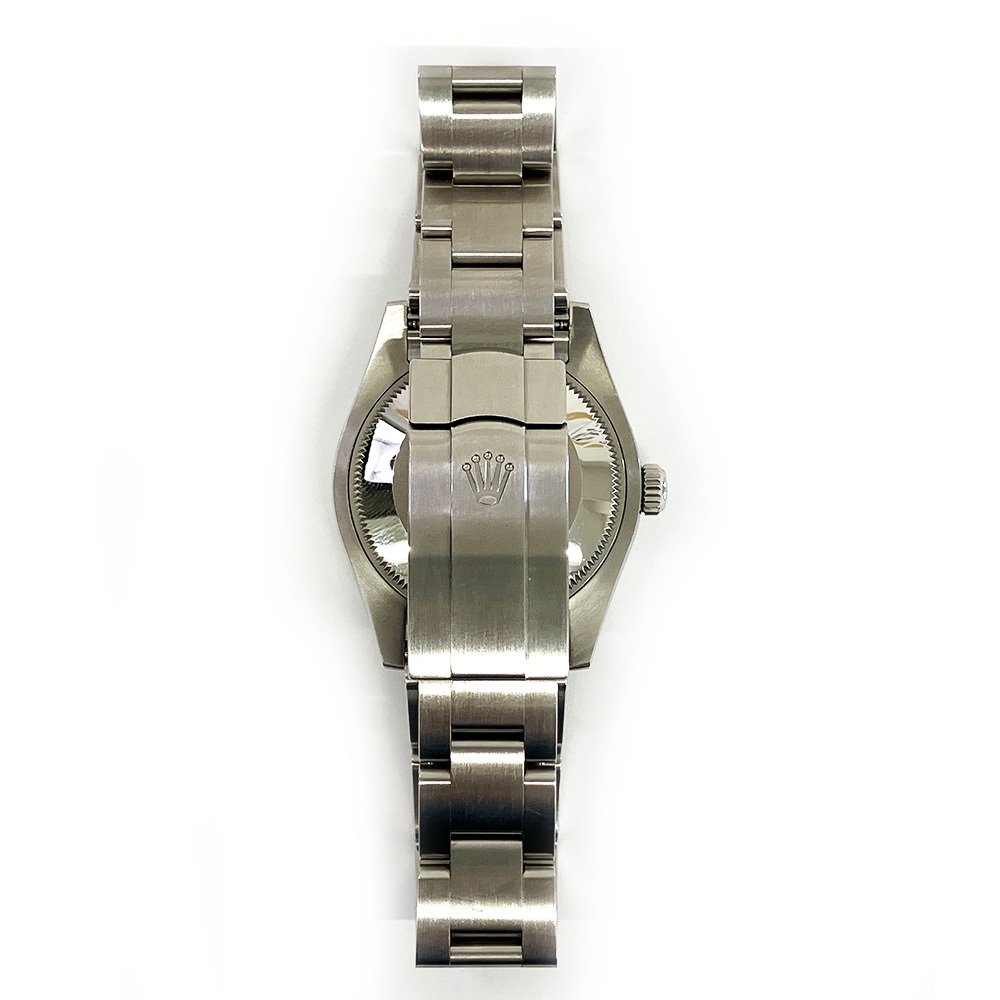 Rolex Oyster Perpetual 31 Stainless Steel Black Dial 177200 Bracelet