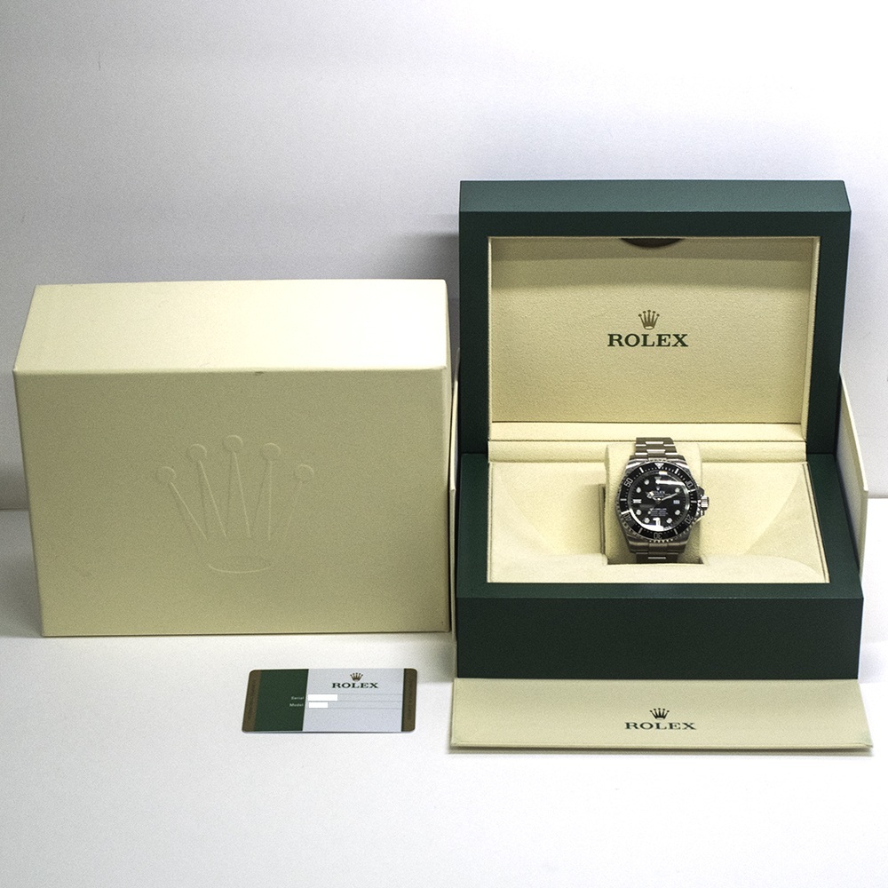 Rolex Sea-Dweller Deepsea Steel Black Dial 126660 Bracelet