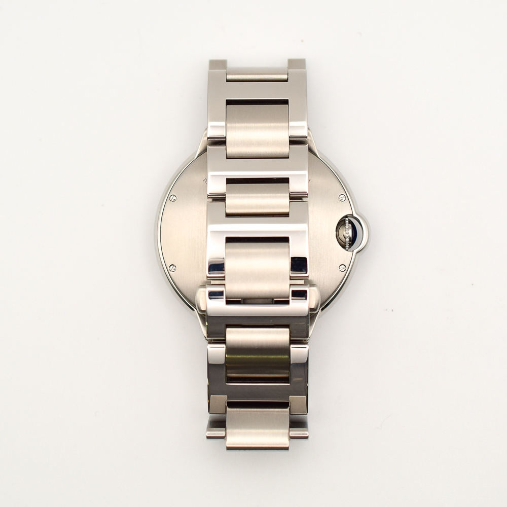 Cartier Ballon Bleu De Cartier Silver Roman Dial WSBB0016 Bracelet