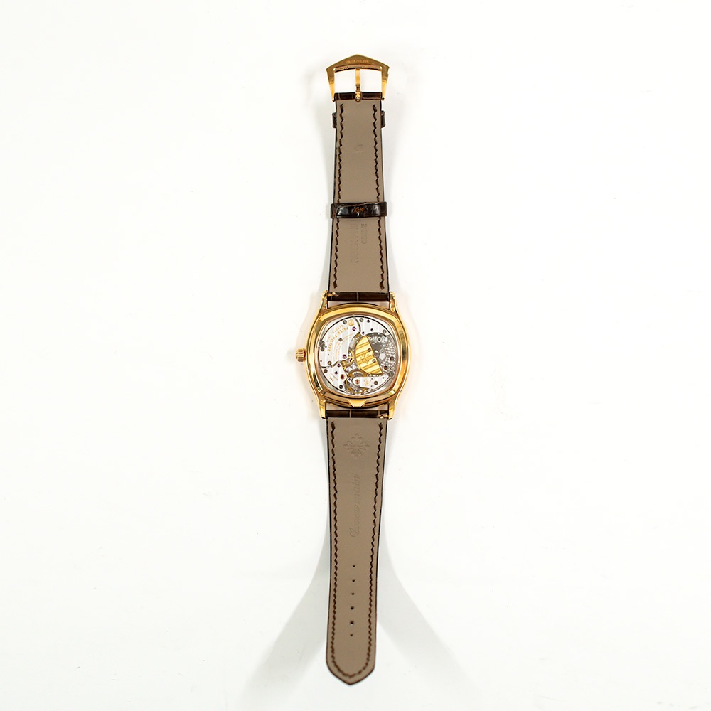 Patek Philippe Perpetual Calendar Rose Gold White Arabic Dial 5940R-001