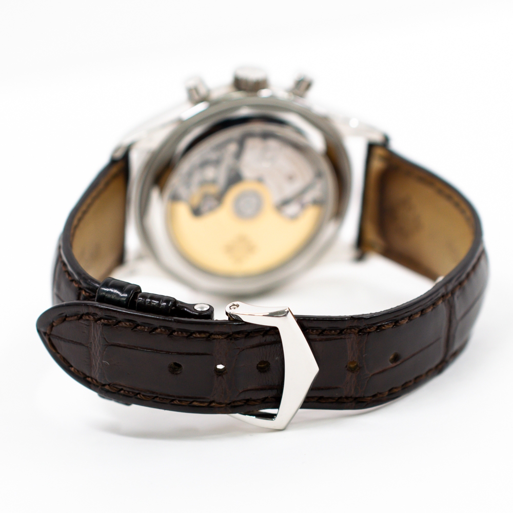 Patek Philippe Annual Calendar Chronograph Platinum Grey Dial 5960P-001