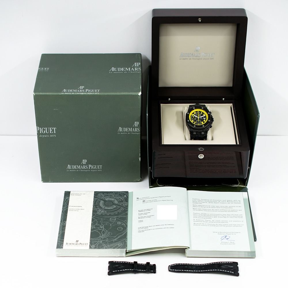 Audemars Piguet Royal Oak Offshore Bumble Bee Black Ceramic Bezel Black Arabic Dial 26176FO.OO.D101CR.02