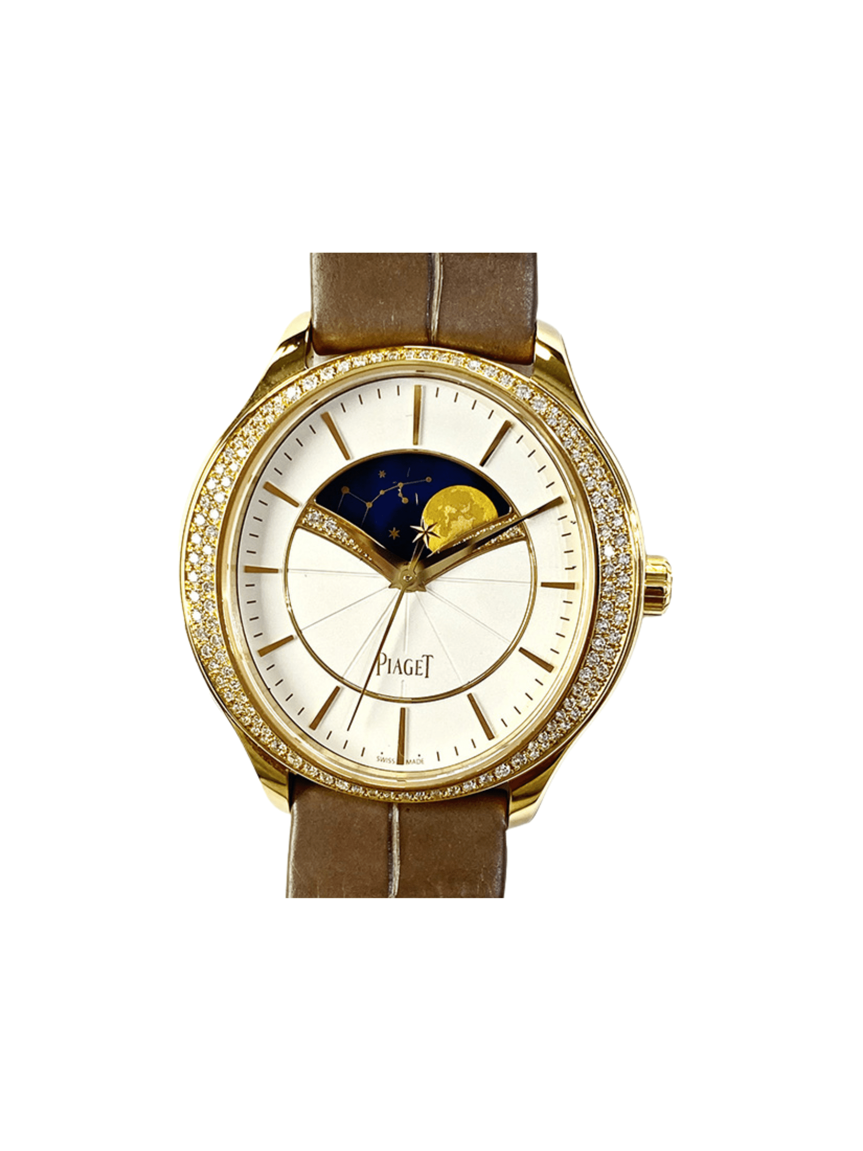 Piaget Limelight Stella Rose Gold White Stick Dial G0A40123
