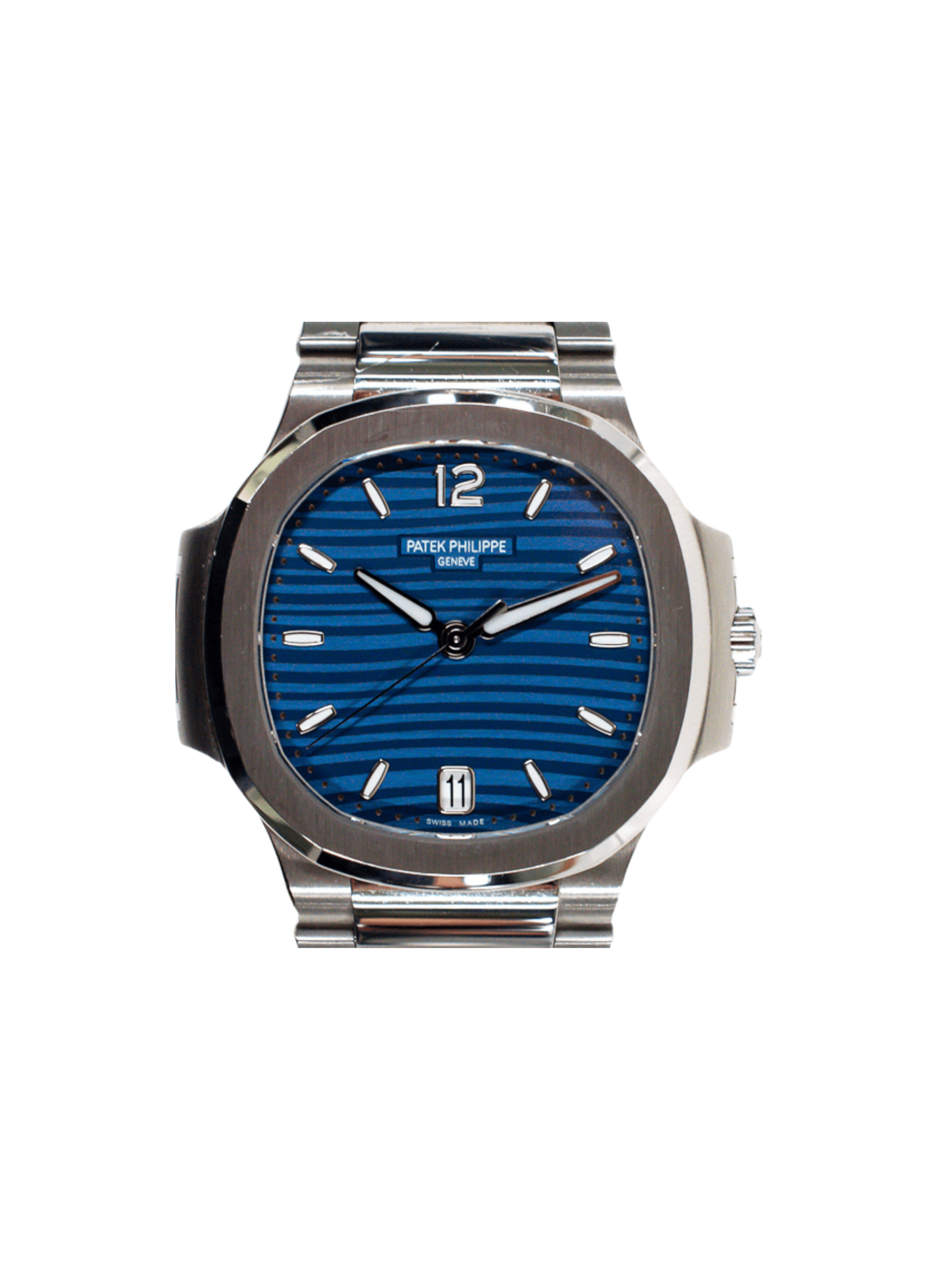 Patek Philippe Nautilus Stainless Steel Blue Dial 7118/1A-001