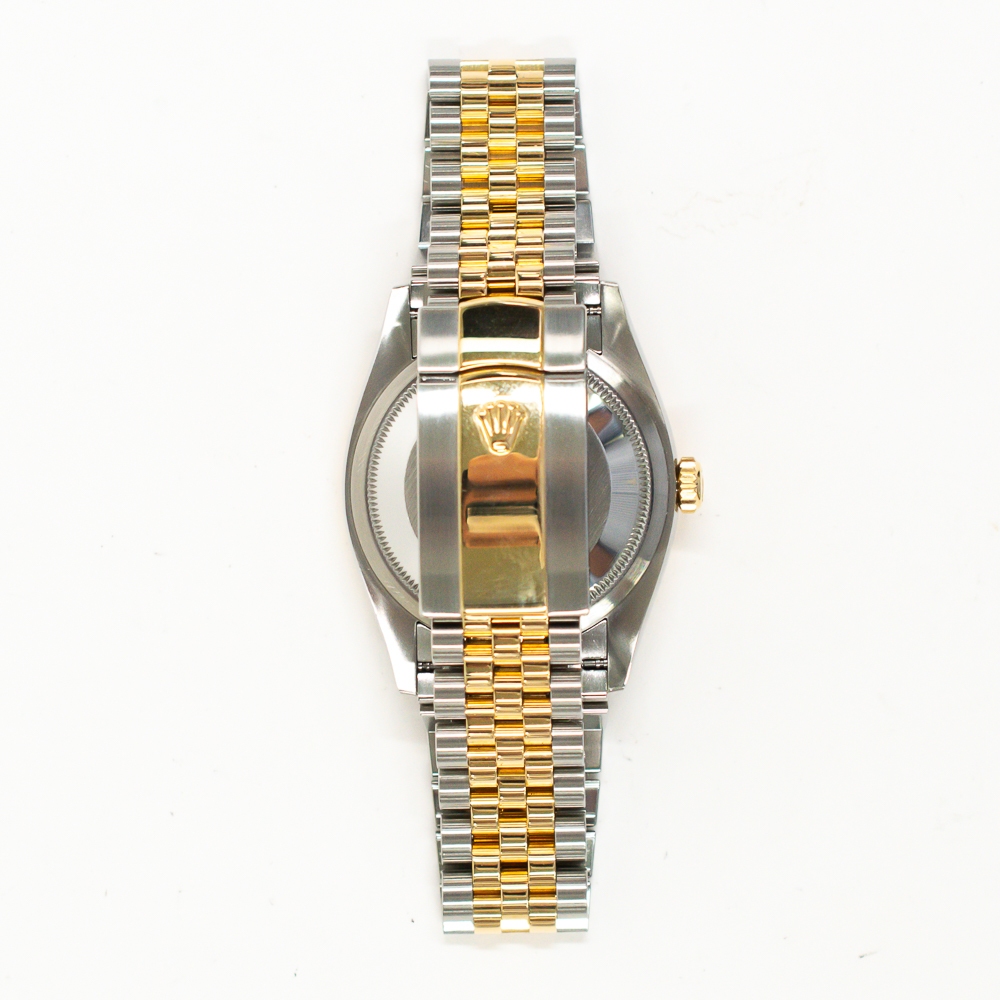 Rolex Datejust 36 Stainless Steel/Yellow Gold Silver Jubilee Diamond 126233G