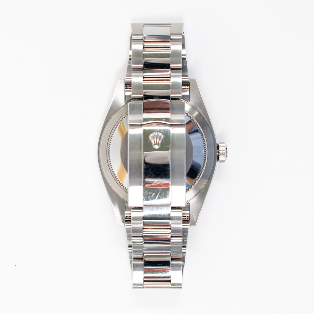 Rolex Sky-Dweller Stainless Steel and White Gold Black Dial 326934
