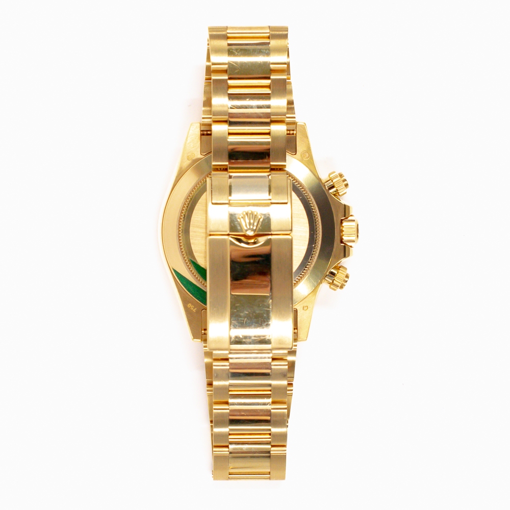 Rolex Daytona Yellow Gold Green Dial 116508