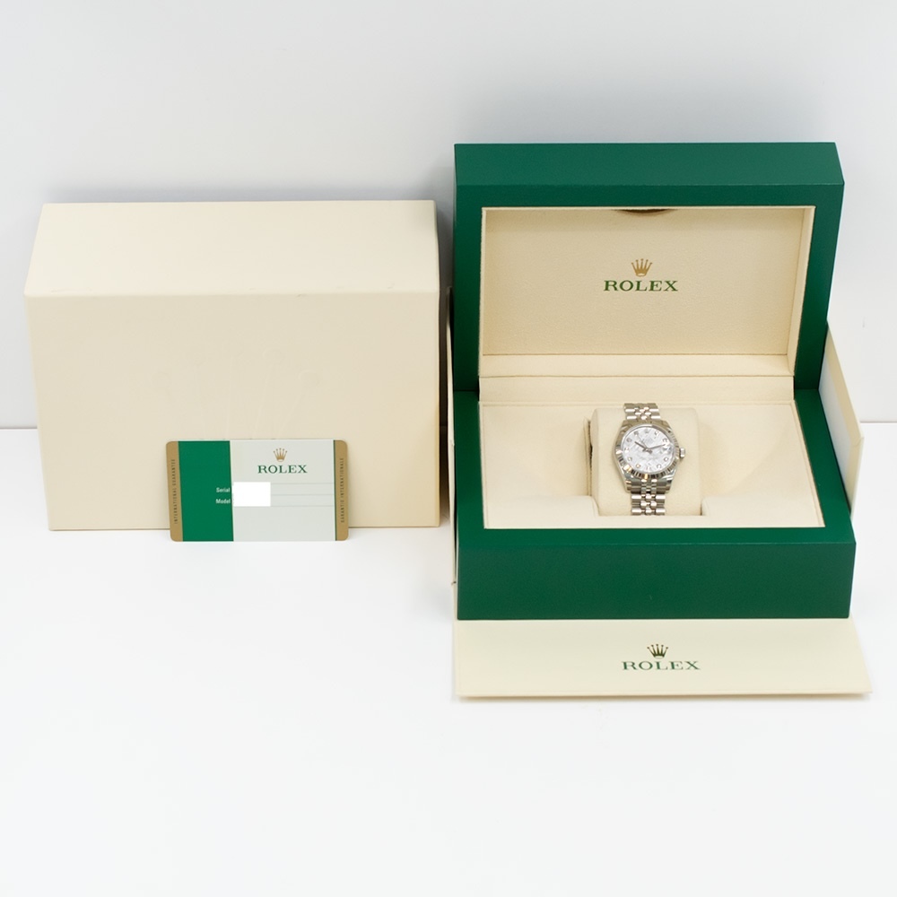 Rolex Datejust Steel and White Gold Meteorite Diamond Dial 178274G