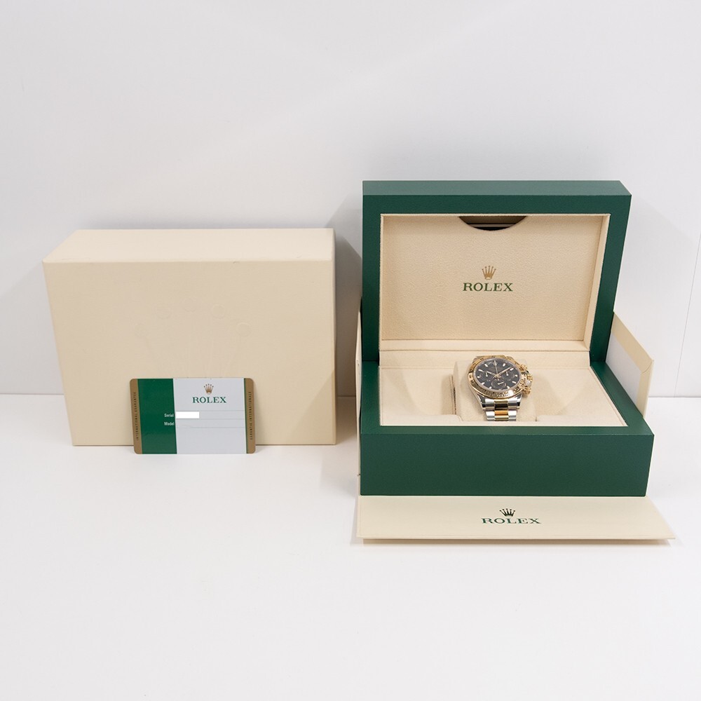 Rolex Daytona Stainless Steel/Yellow Gold Black Dial 116503