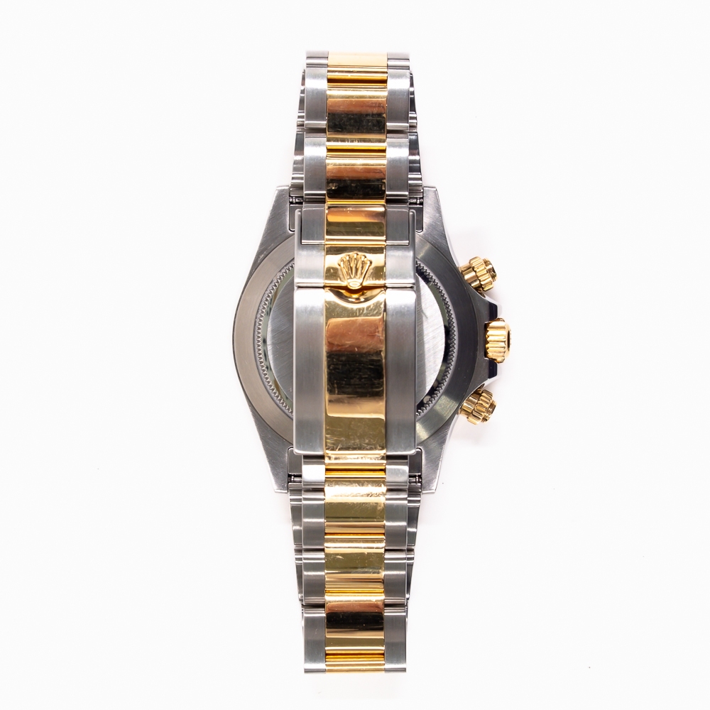 Rolex Daytona Stainless Steel/Yellow Gold Black Dial 116503