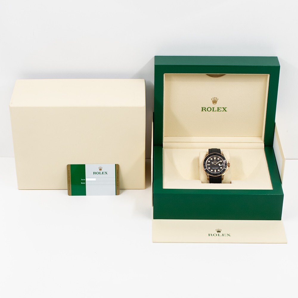Rolex Yacht-Master 40 Rose Gold Black Dial 126655