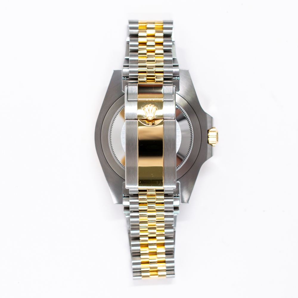 Rolex GMT-Master II "Bumblebee" Stainless Steel and Yellow Gold Black Dial 126713GRNR