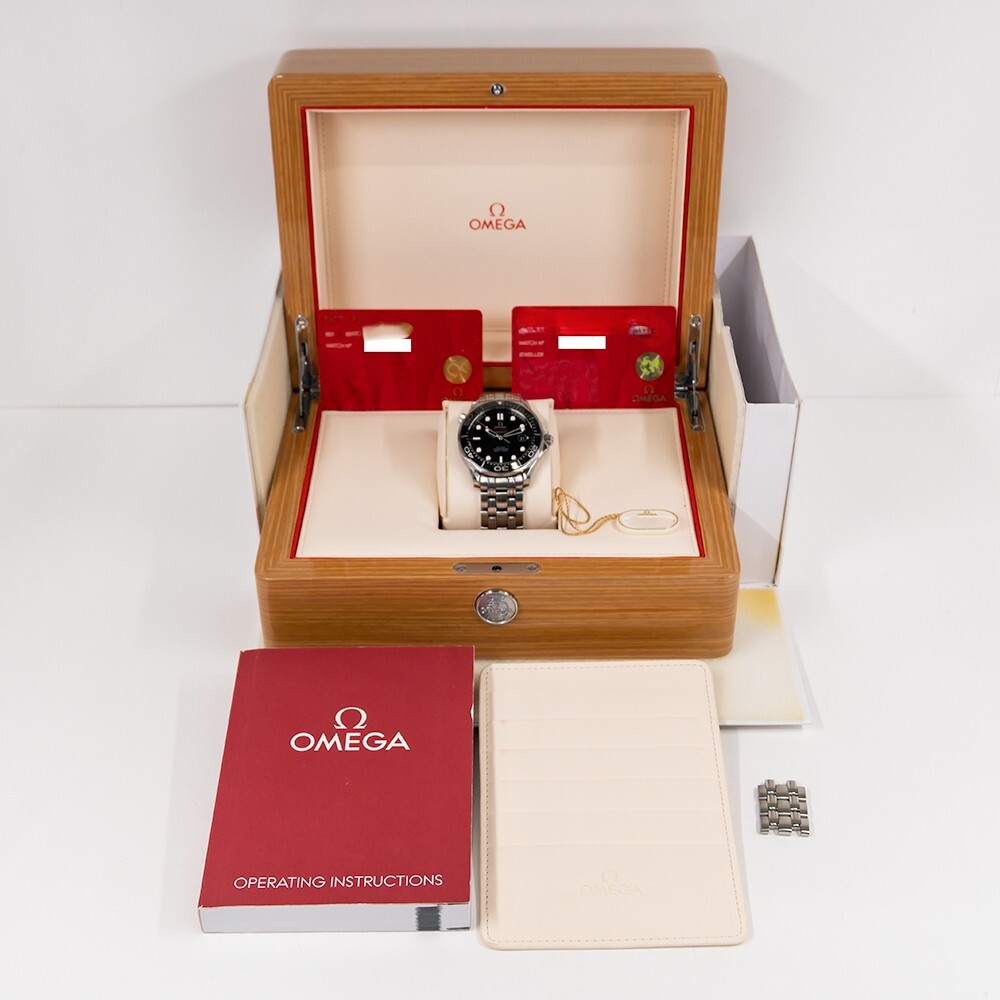 Omega Seamaster Diver Stainless Steel Black Dial 212.30.41.20.01.003