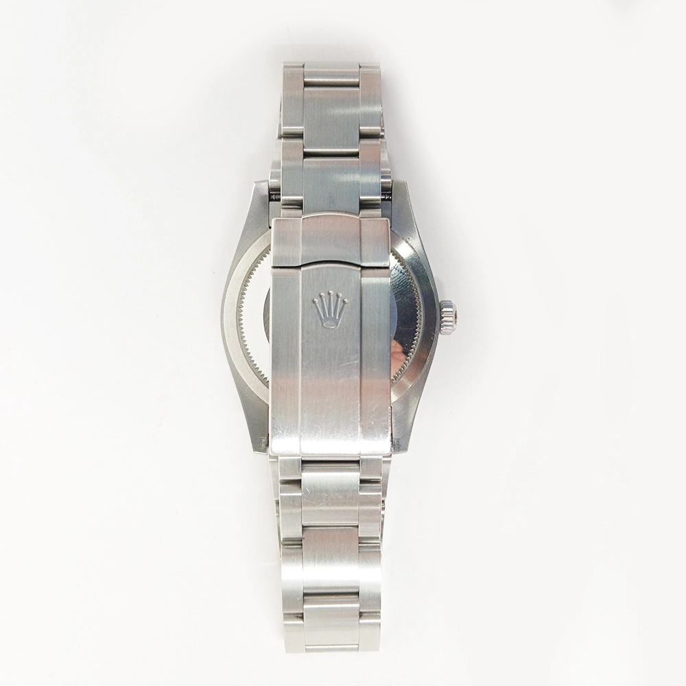 Rolex Oyster Perpetual 34 Stainless Steel Blue Dial 124200