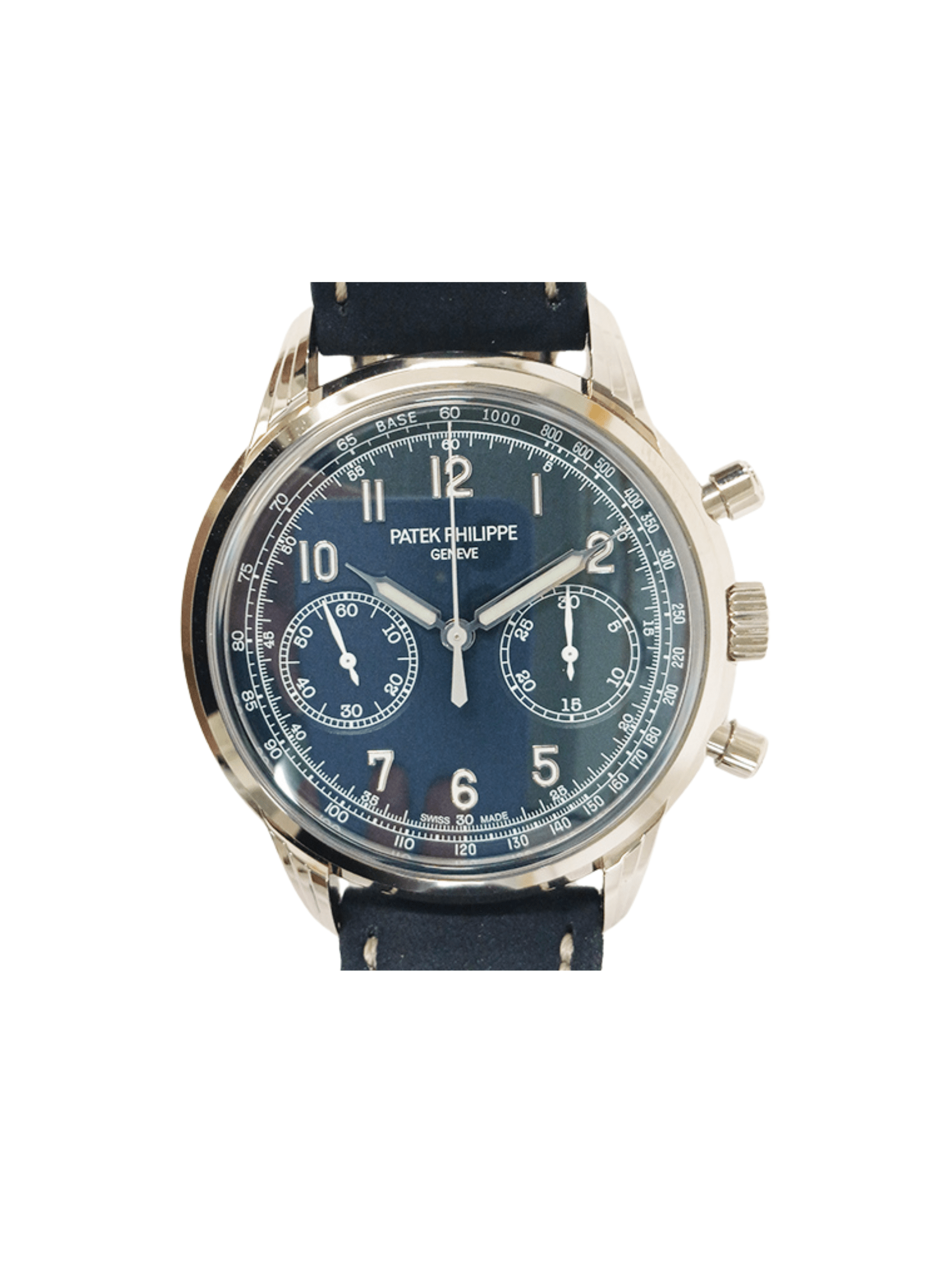 Patek Philippe Chronograph 41mm White Gold Blue Arabic Dial 5172G-001