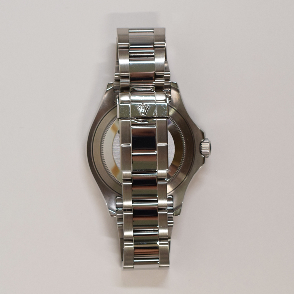 Rolex Yacht-Master 40 Platinum and Stainless Steel with Platinum Dial 16622