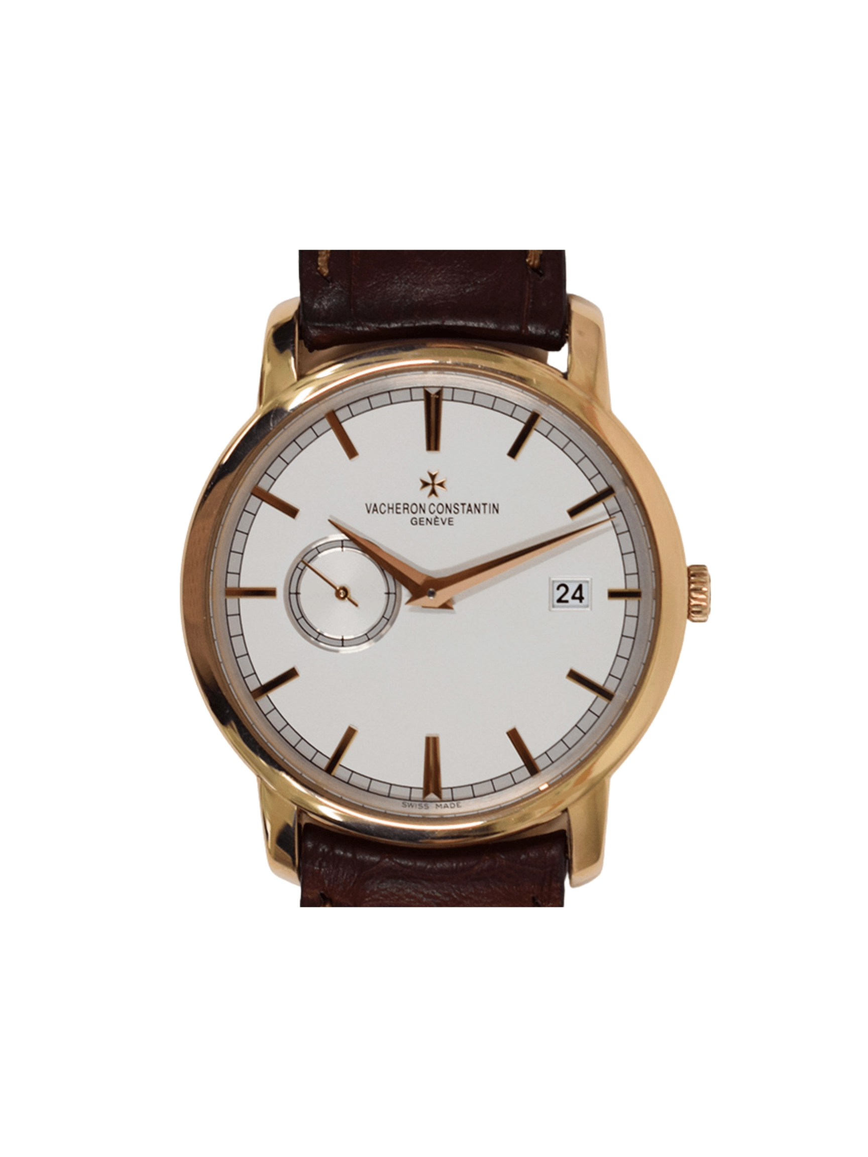 Vacheron Constantin Traditionnelle Rose Gold White Dial 87172