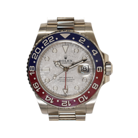 Rolex GMT-Master II White Gold “Pepsi” Meteorite Dial 126719BLRO