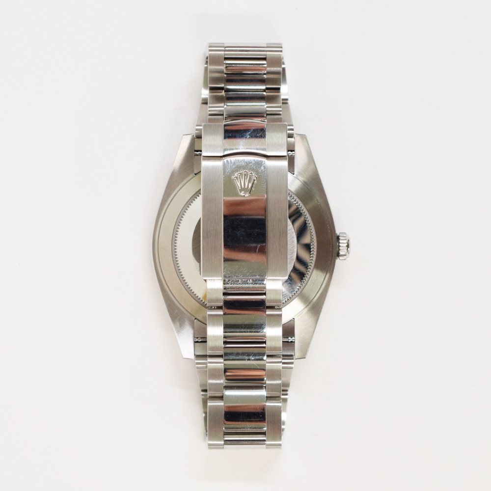 Rolex Datejust 41 Stainless Steel/White Gold Mint Green Dial 126334
