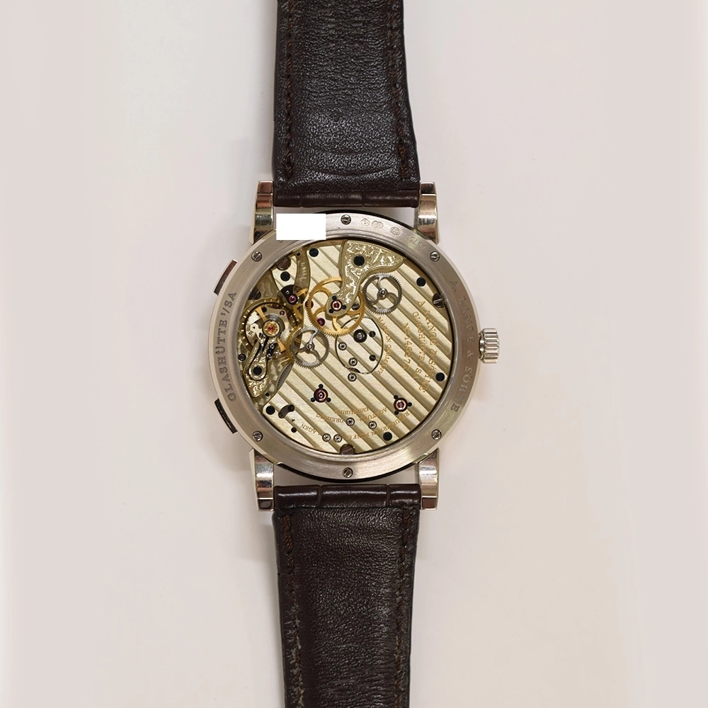 A. Lange & Söhne Lange 1 Time Zone White Gold Black Dial 136.029