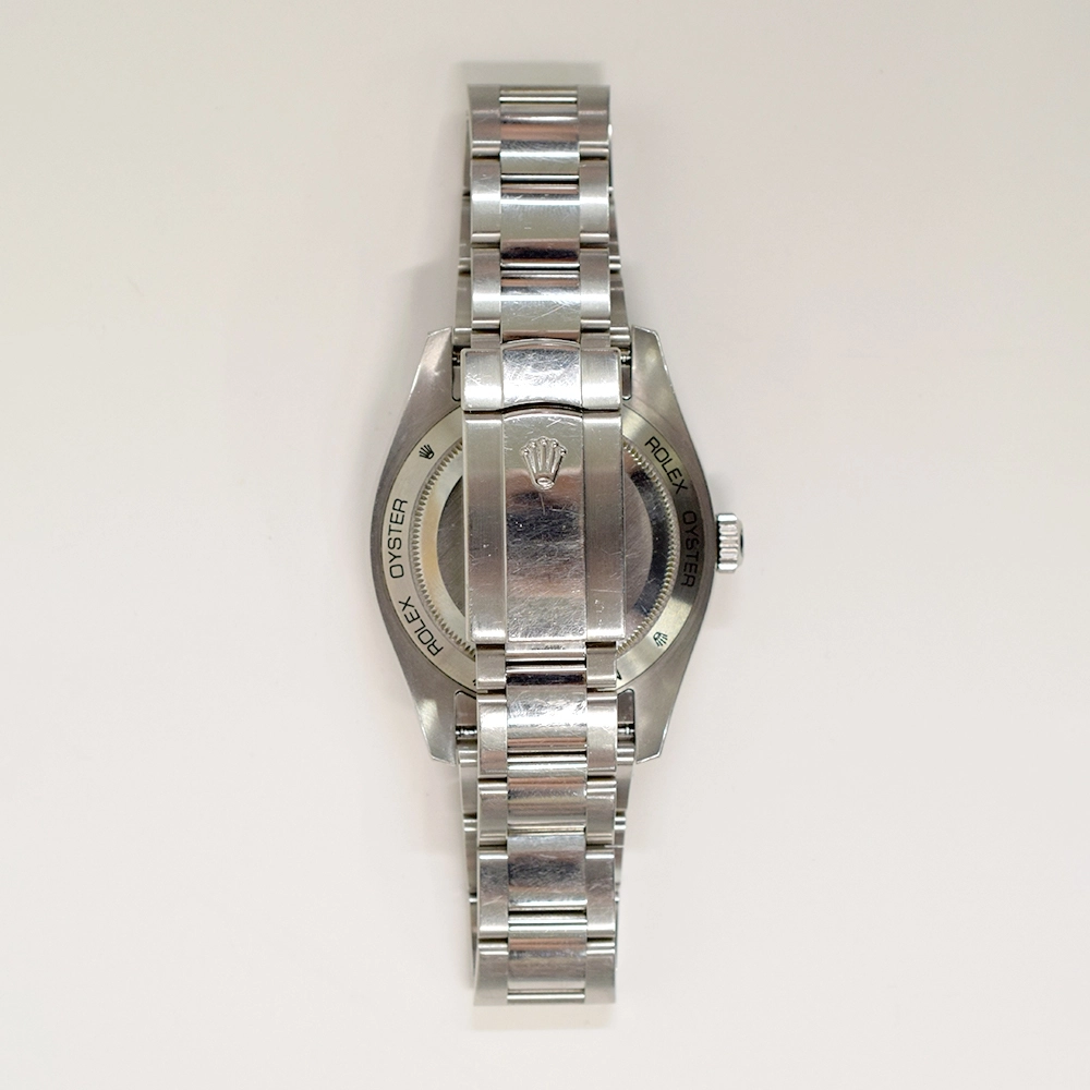 Rolex Milgauss Green Crystal Stainless Steel Black Dial 116400GV