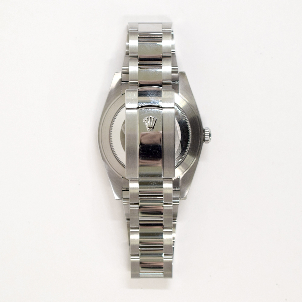 Rolex Datejust 41 Stainless Steel and White Gold Wimbledon Dial 126334