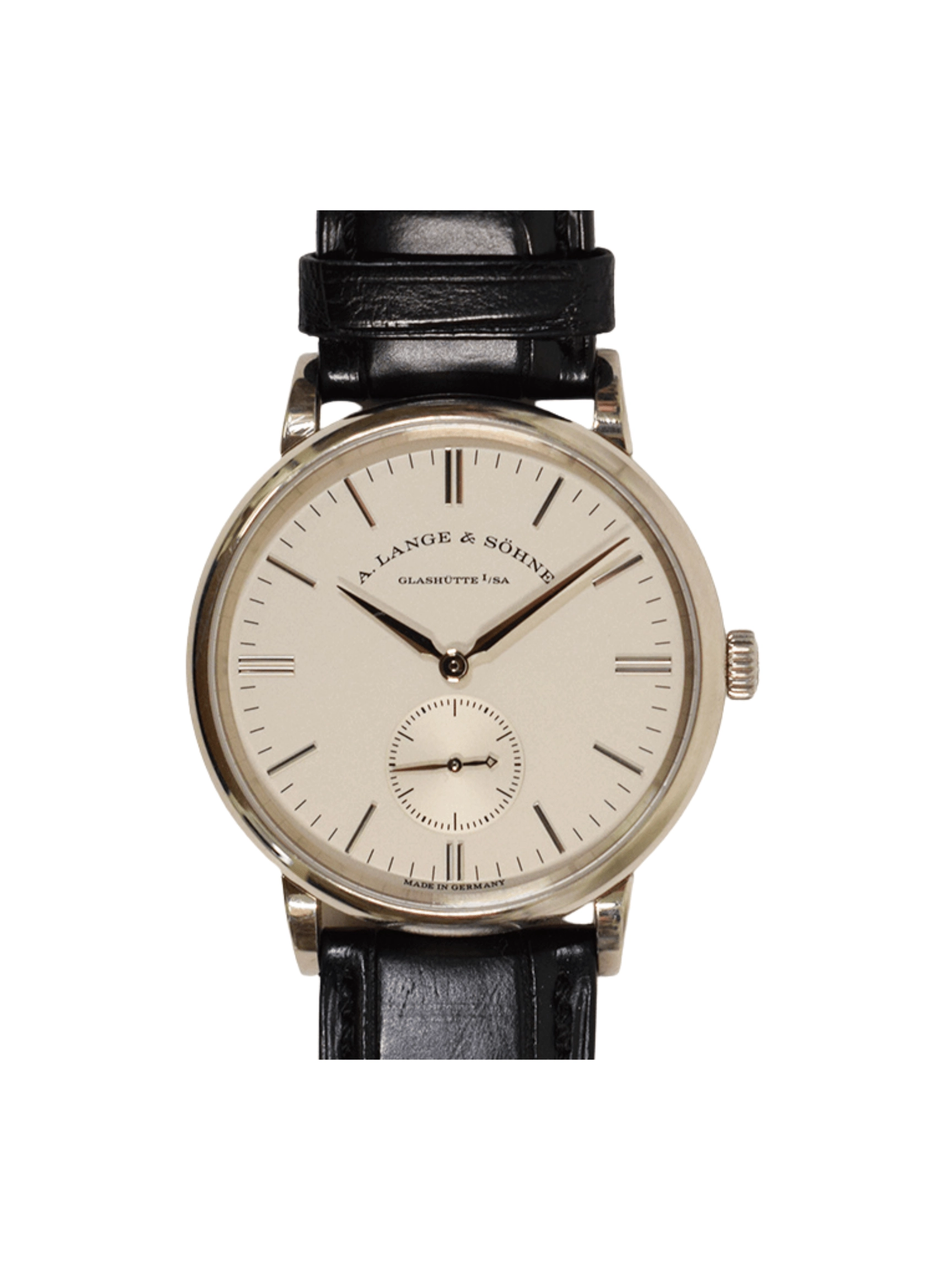 A. Lange & Söhne Saxonia White Gold White Stick Dial 219.026