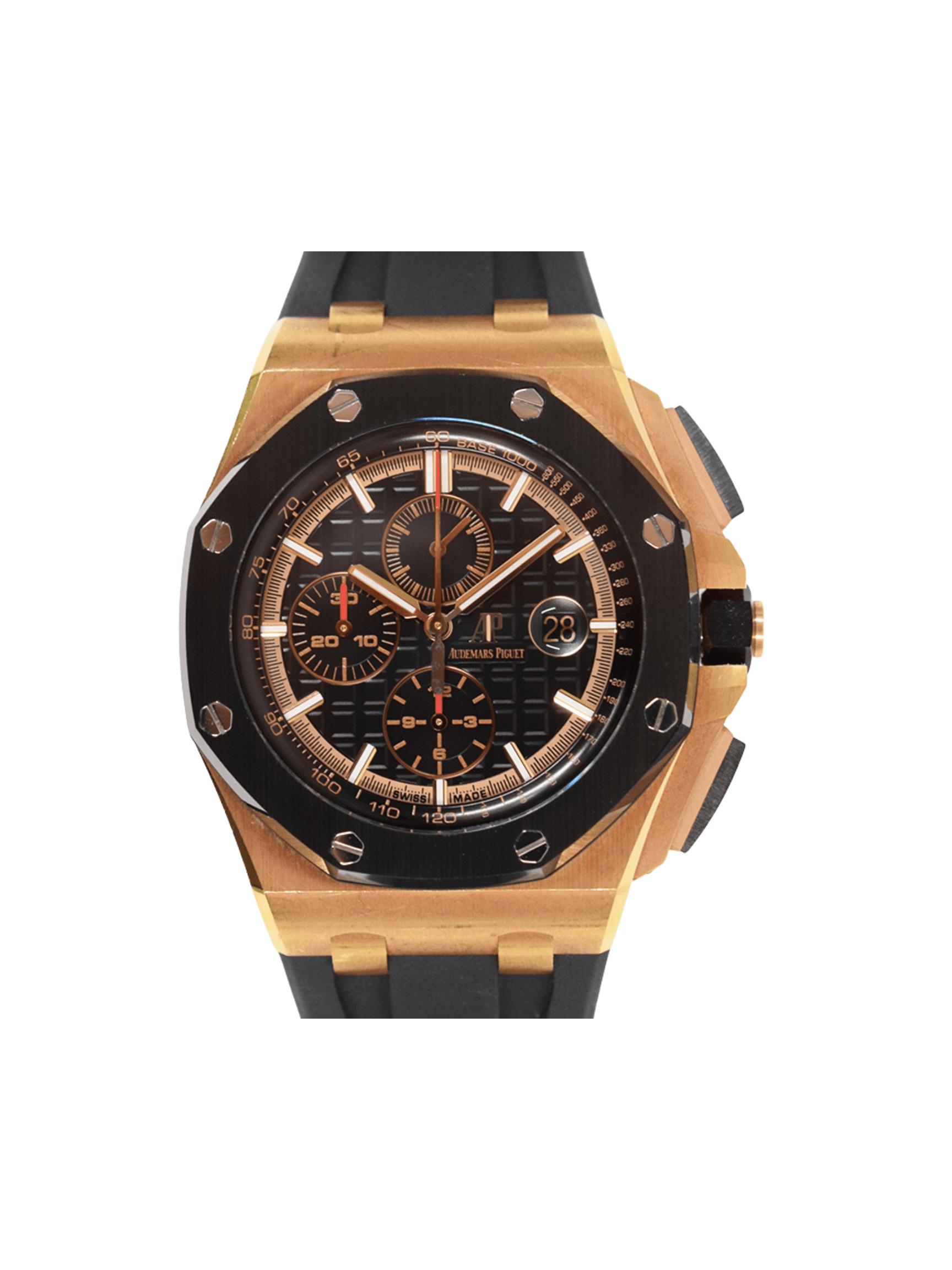 Audemars Piguet Royal Oak Offshore Chronograph Rose Gold Black Dial 26401RO.OO.A002CA.02