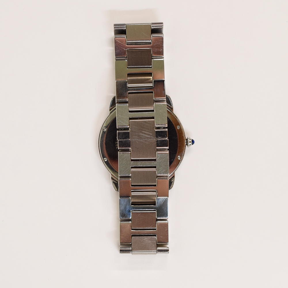 Cartier Ronde Solo Stainless Steel Silver Roman Dial W6701005