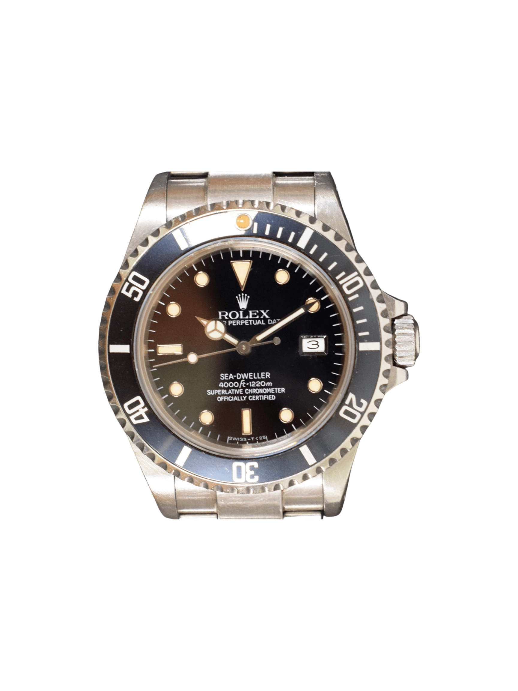 Rolex Sea-Dweller Stainless Steel Black Dial 16660