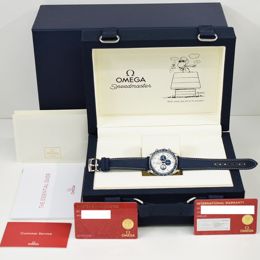 Omega Speedmaster "Snoopy" Stainless Steel White Dial 310.32.42.50.02.001